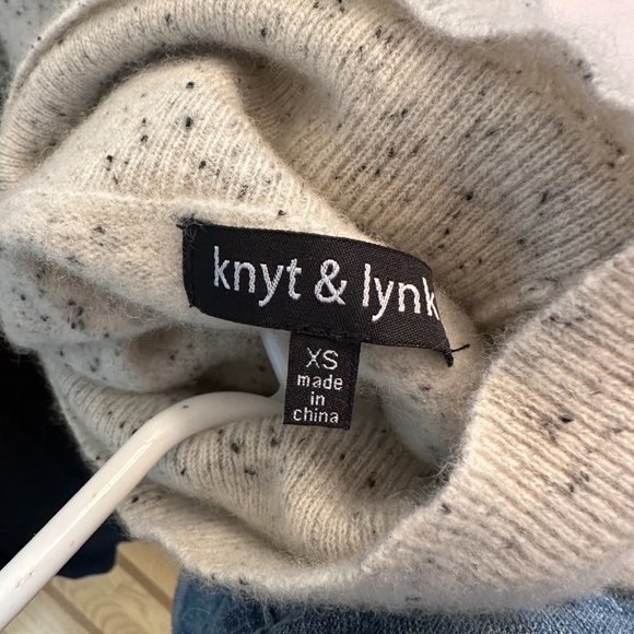 Grey Turtleneck, Gray, Sweater, Knyt & Lynk - Picture 2 of 6